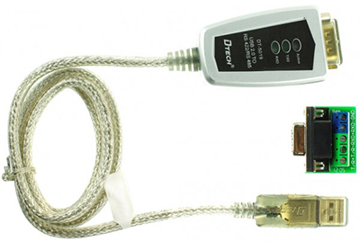 USB zu RS422 / RS485 Kabel - Zum Vergrößern klicken