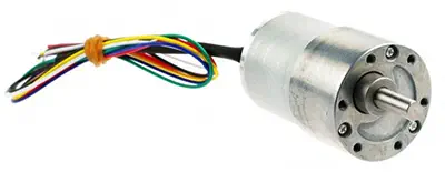 Motor de CC de 12V con Codificador 251RPM. Haga Click aquí para Ampliar