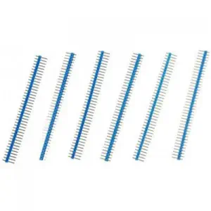 Adaptateurs Détachables Bleu Droit 40 Broches (10pk)