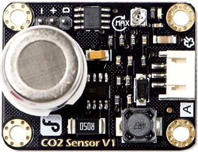CO2-Sensor Arduino kompatibel - zum Vergrößern klicken
