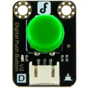 Bouton Poussoir Numérique DFRobot Gravity (Vert)