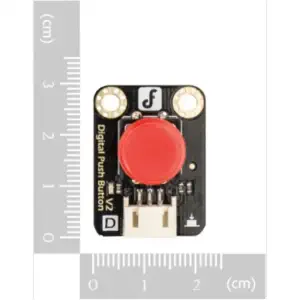 Bouton Poussoir Numérique DFRobot Gravity (Rouge)