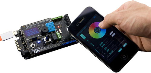 Bluno Arduino Mega 2560 BLE Bluetooth 4.0 Microcontroller- Klik om te vergroten