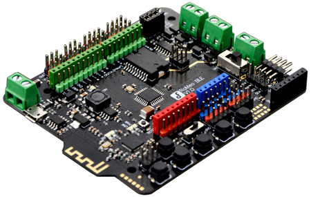 Microcontrolador Todo en Uno DFrobot Romeo BLE  (ATMega 328) - Haga clic para ampliar