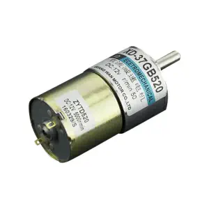 Moteur CC à Brosses 12V 50 RPM 694 oz-in