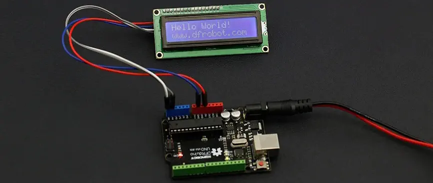 DFRobot I2C/TWI LCD1602 Module - RobotShop