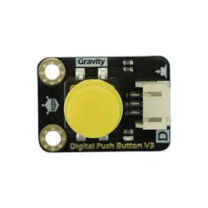 DFRobot Gravity Bouton-poussoir numérique (Jaune)