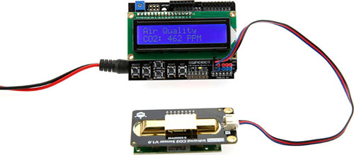 Schwerkraft - Analog Infrarot CO2 Sensor für Arduino- Klicken Sie hier um das Bild zu vergrößern
