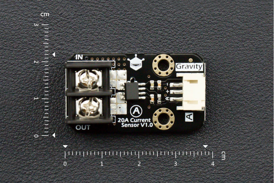 Gravity Analog 20A Current Sensor- Click to Enlarge