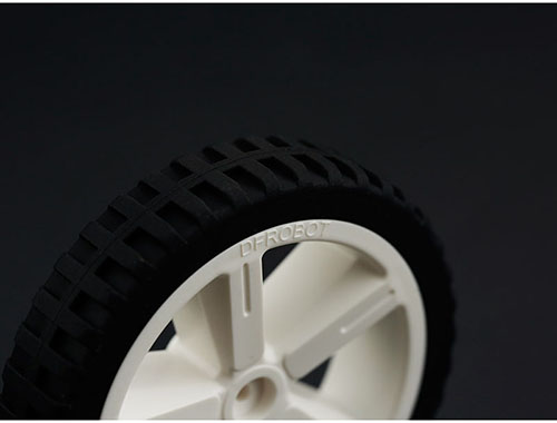 80mm Silicone Wheel for TT Motor- Click to Enlarge