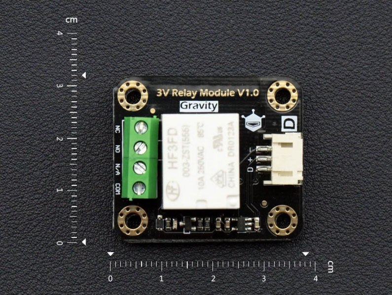 Gravity Digital 10A Relay Module - Click to Enlarge