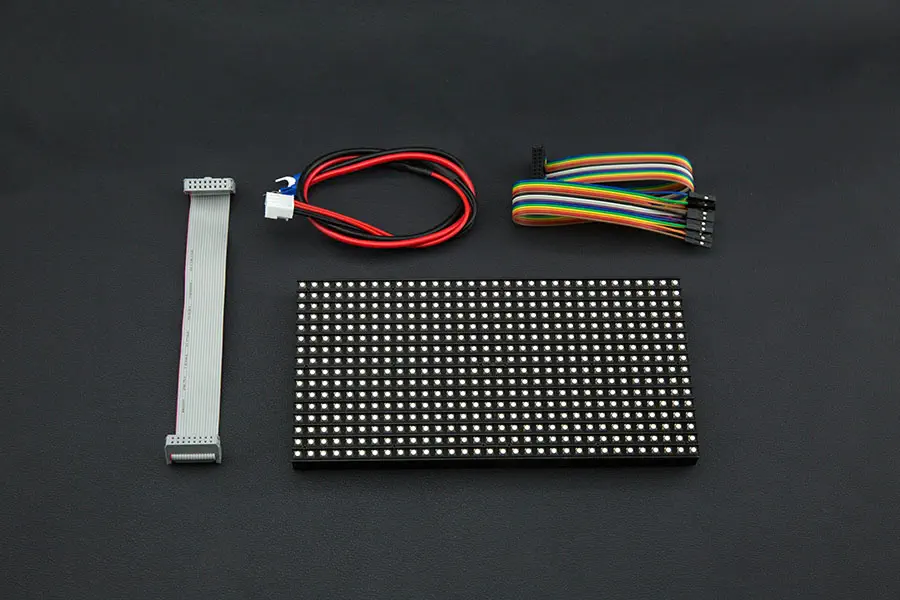 Panel de Matriz LED RGB 32x16 (Paso de 6 mm) - Haga clic para ampliar