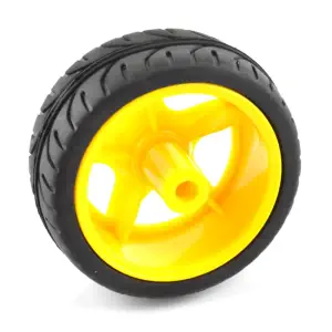 Roue en caoutchouc pour A4WD et A2WD (paire)