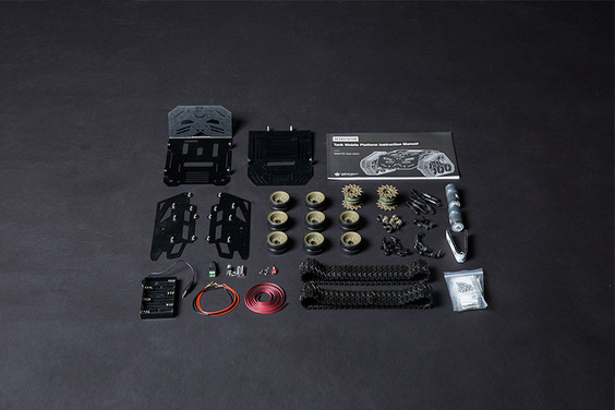 Devastator Tank Mobile Robot Platform (Metal DC Gear Motor) - Click to Enlarge