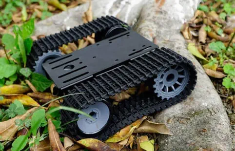 Gladiator Tracked Chassis (Black) - Click to Enlarge