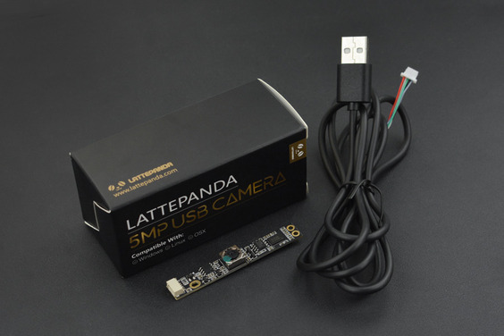 DFRobot LattePanda 5MP UVC USB Kamera - Zum Vergrößern klicken