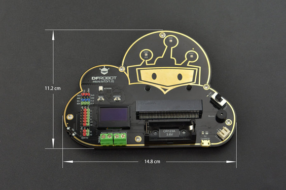 DFRobot micro:bit IoT Expansion Board - Click to Enlarge