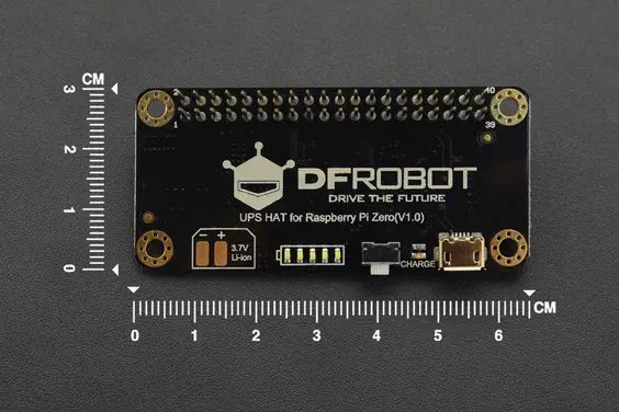 DFRobot UPS HAT for Raspberry Pi (Zero,2,3,A+) - Click to Enlarge