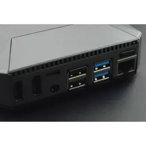 Boîtier Argon ONE V2 avec ventilateur et bouton d'alimentation pour Raspberry Pi 4