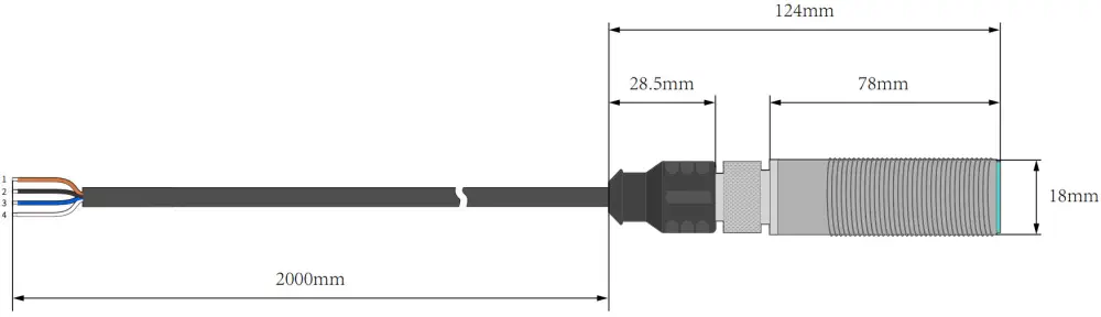 Capteur à ultrasons de précision DFRobot URM14-RS485 (200KHz) - Cliquez pour agrandir