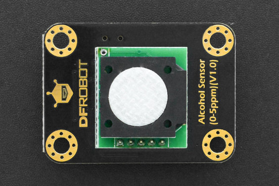 Sensor de Alcohol Gravity de DFRobot (0-5ppm) - Haga Clic para Ampliar