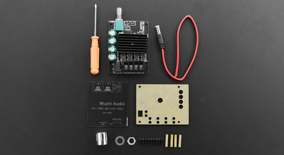 DFRobot Hochleistungs-Bluetooth Power Amplifier Board - Zum Vergrößern klicken