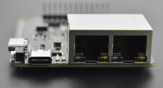 Mini Placa Base Router IoT para el Módulo de Cómputo Raspberry Pi 4 - Haga Clic para Ampliar