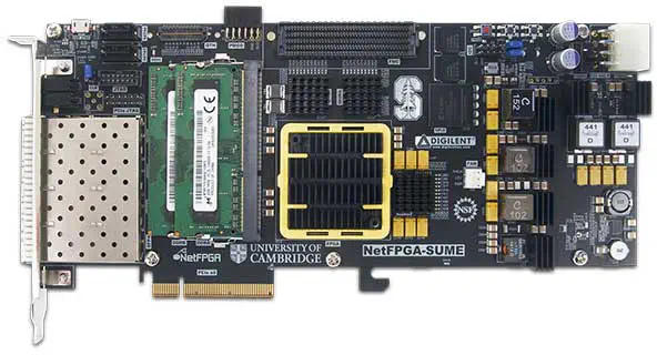 Placa FPGA NETFPGA-SUME – Haga clic para ampliar