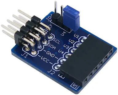 Digilent 4-kanaals 12-bit Analoog naar Digitaal Omvormer PmodAD2