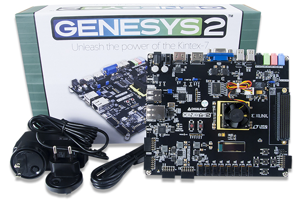 Placa de Desarrollo FPGA Xilinx Genesys 2 Kintex-7 de Digilent - Haga Clic para Ampliar