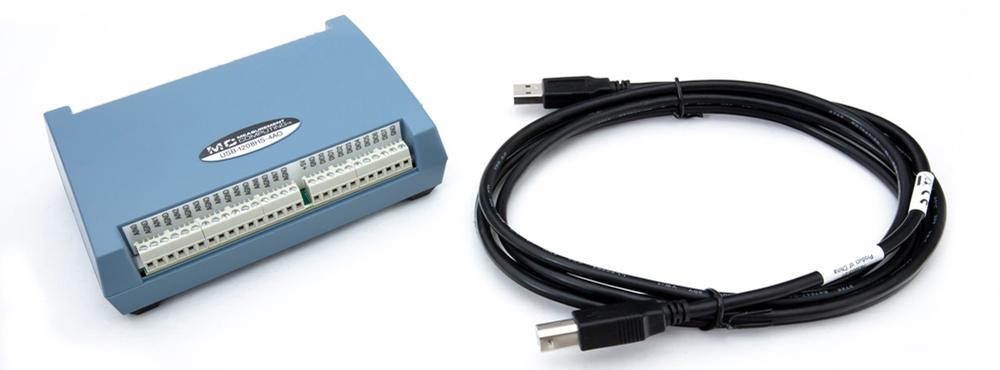 Dispositivo DAQ USB de Alta Velocidad Digilent MCC USB-1208HS-4AO - Haga Clic para Ampliar