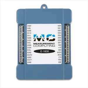 Appareil DAQ Ethernet multifonction Digilent MCC E-1608