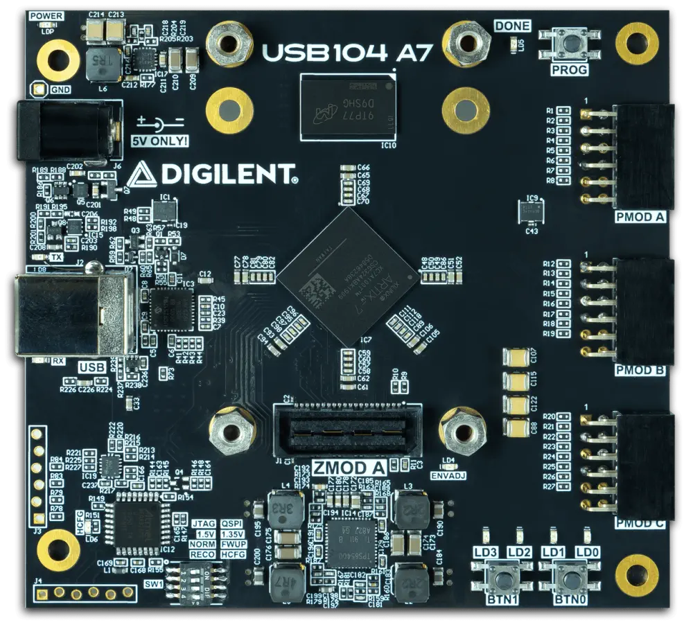 USB104 A7 Artix-7 FPGA Development Board - Parts