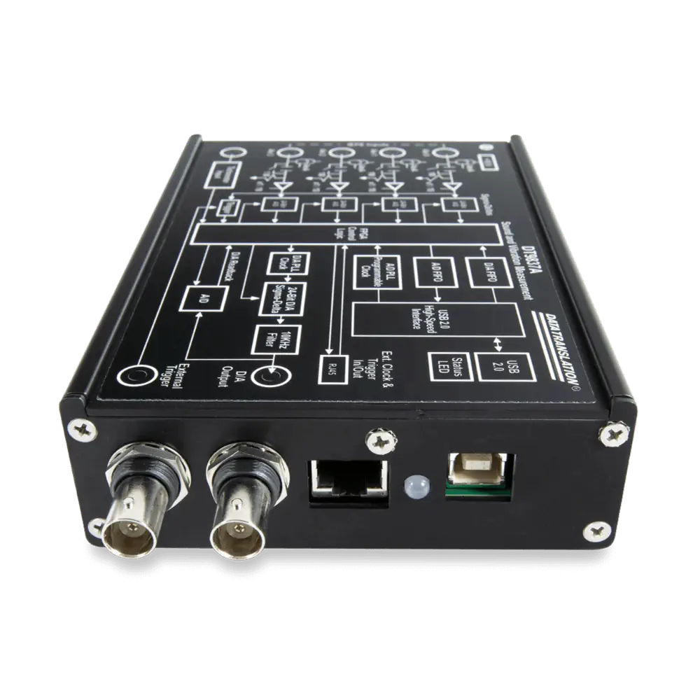 Digilent DT9837A; Analyseur de Signal; USB; 4IEPE; 24b; 52.7kS/s/Ch