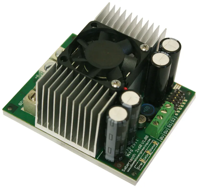 Sabertooth Dual 60A 6V-30V Regenerative Motor Driver