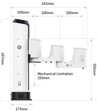 Dobot M1 Industrial Robotic Arm- Click to Enlarge