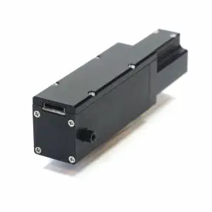 Servo électrique sans balais 12V Cylindre 10mm Course, 120N Force, RS232