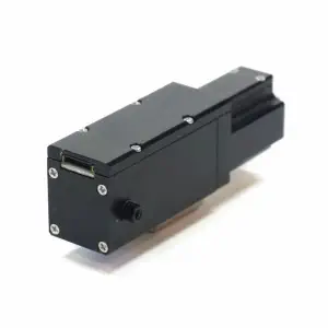 Servo électrique sans balais 12V Cylindre 8mm Course, 80N Force, RS232