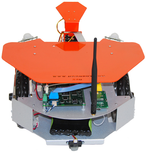 Plateforme de Développement Mobile Orange (A/V) WiFi X80Y Dr. Robot