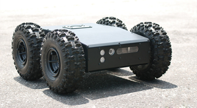 Dr. Robot Jaguar 4x4 Mobile Platform (Chassis and Motors)(Click to Enlarge)