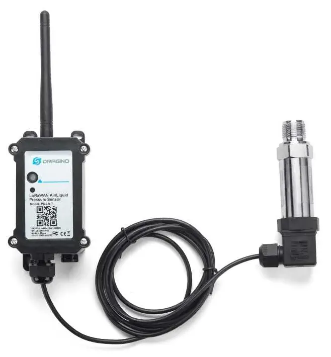PS-LB LoRaWAN Air Water Pressure Sensor - Dimensions