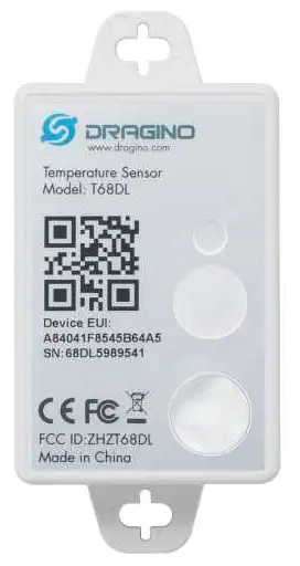 T68DL LoRaWAN Temperature Sensor - Parts