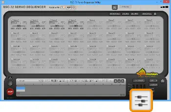 SSC-32 Servo Sequencer-hulpprogramma