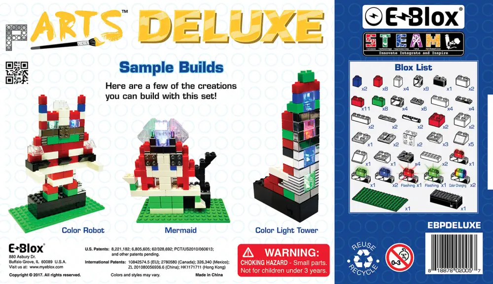 E-Blox pARTS Deluxe Set- Click to Enlarge