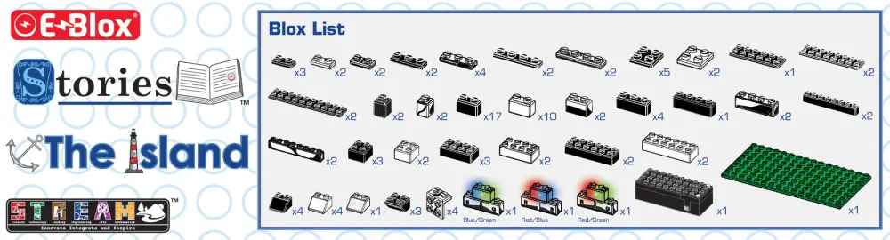 ストーリーズ - アイランドE-Bloxセット - クリックして拡大