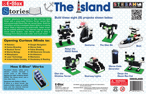 Stories - The Island E-Blox Set- Click to Enlarge