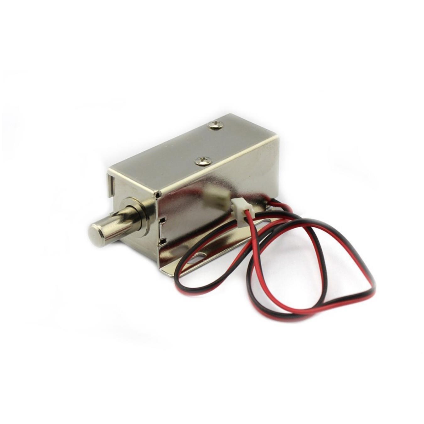 Mini Cerradura Eléctrica de Lengua Redonda Elecrow LY-01 DC12V - clic para ampliar
