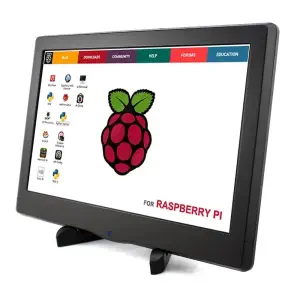 Moniteur d'Affichage IPS Pleine Vue Portable de 13,3 Pouces avec Haute Définition 1920x1080