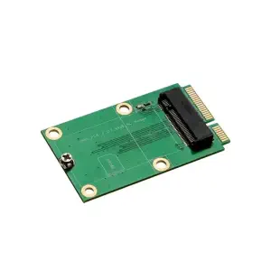 Elecrow Adaptateur Mini Pcie vers M.2 NGFF Clé B 4g avec Fente pour Carte SIM