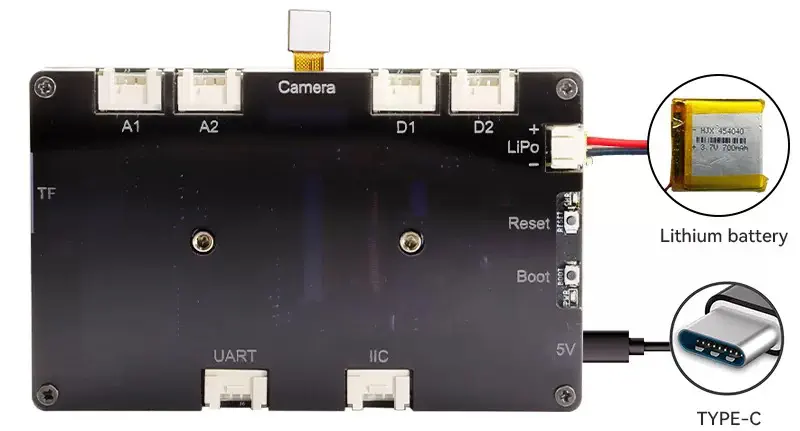 Elecrow ESP Terminal 3.5 pouces 480x320 SPI TFT tactile capacitif avec caméra Ov2640